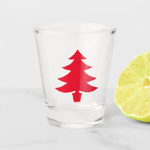 verre de sapin de Noël