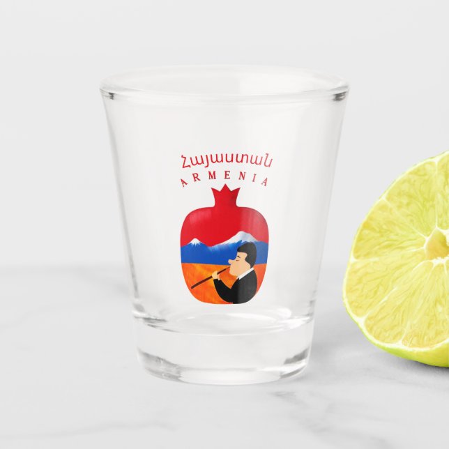 A Shot Verre de tir arménien (Devant)