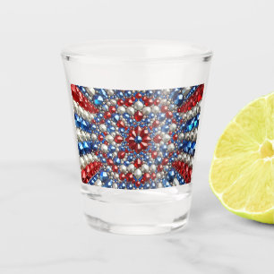 A Shot Verre de tir avec couleurs Pays-Bas