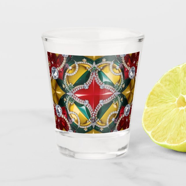 A Shot Verre de tir avec les couleurs de Los Angeles (Devant)