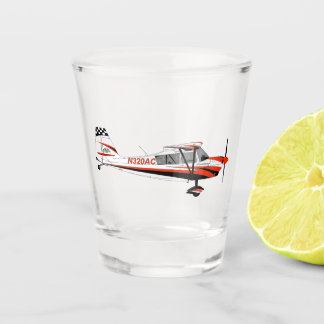 A Shot Verre de tir d'avion acrobatique super-décathlon