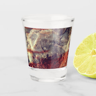 A Shot Verre de tir de roche à quartz personnalisé