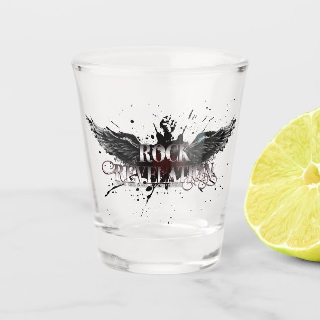 A Shot Verre de tir de roche Rév (Devant)