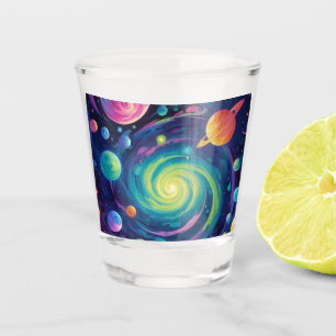 A Shot Verre de tir de rotation planétaire