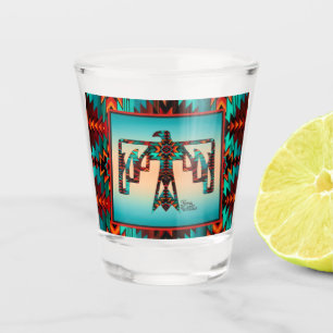 A Shot Verre de tir de thunderbird Tribal