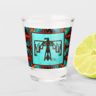 A Shot Verre de tir de thunderbird Tribal