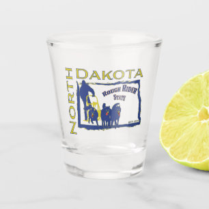 A Shot Verre de tir du Dakota du Nord