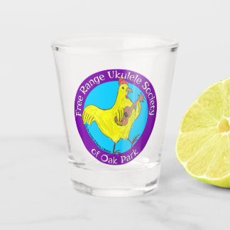 A Shot Verre de tir du logo FRUSOP