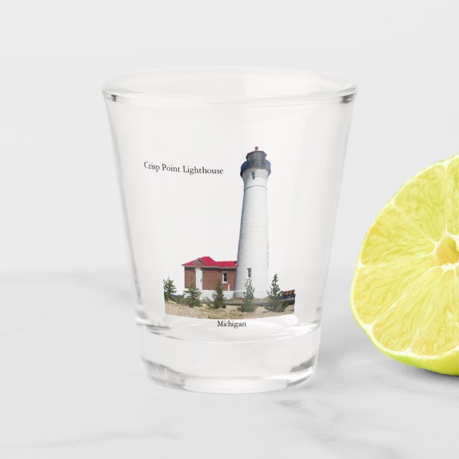 A Shot Verre de tir du phare de Crisp Point (Devant)