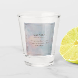 A Shot Verre de tir féminin Aquarius