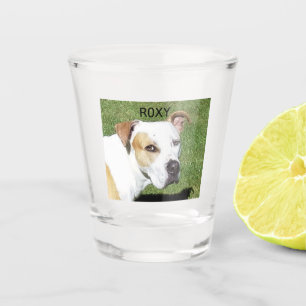 A Shot Verre de tir personnalisé avec photo de l'animal
