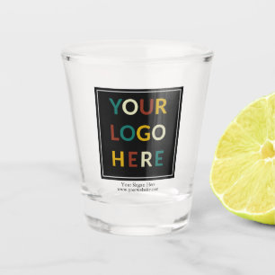 A Shot Verre de tir personnalisé de 1,5 oz avec logo No