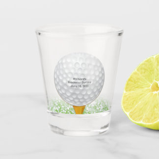 A Shot Verre de tir personnalisé Golf