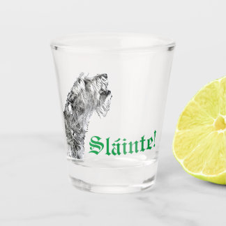A Shot Verre de tir Wolfhound irlandais