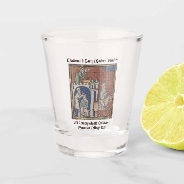 A Shot Verre photographié pour la conférence de 2019 (Devant)