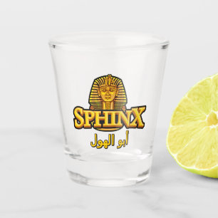 A Shot Verre sphinx
