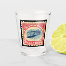 Verre vintage Jenny inversé