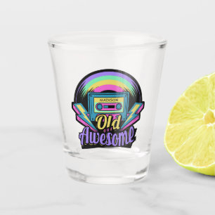 A Shot Vieux mais merveilleux nom personnalisé verre tour