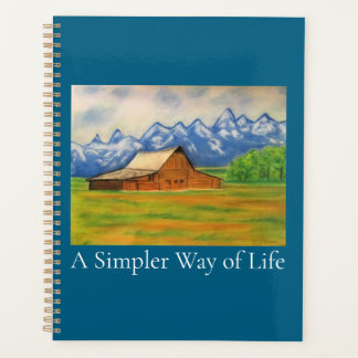 A Simpler Way of Life Planner Planer