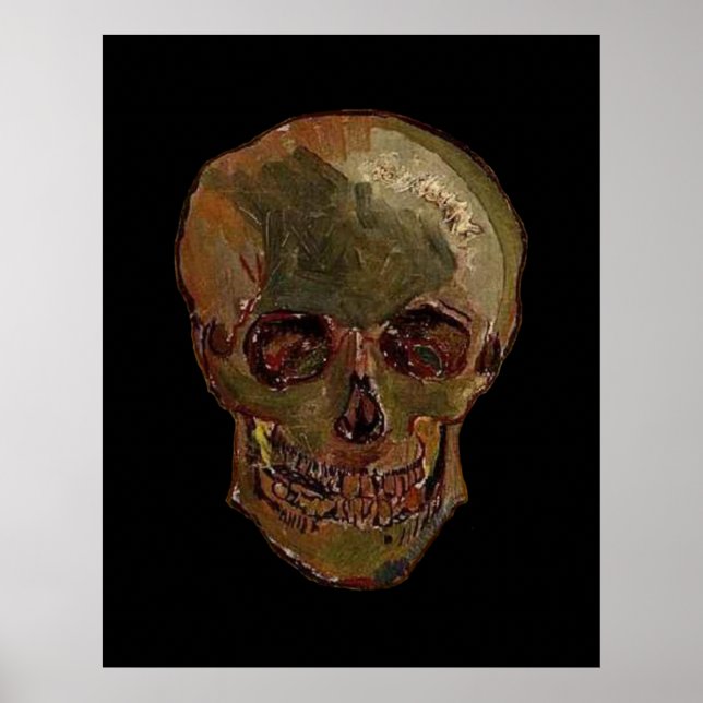 A Skull von Vincent van Gogh Poster (Vorne)