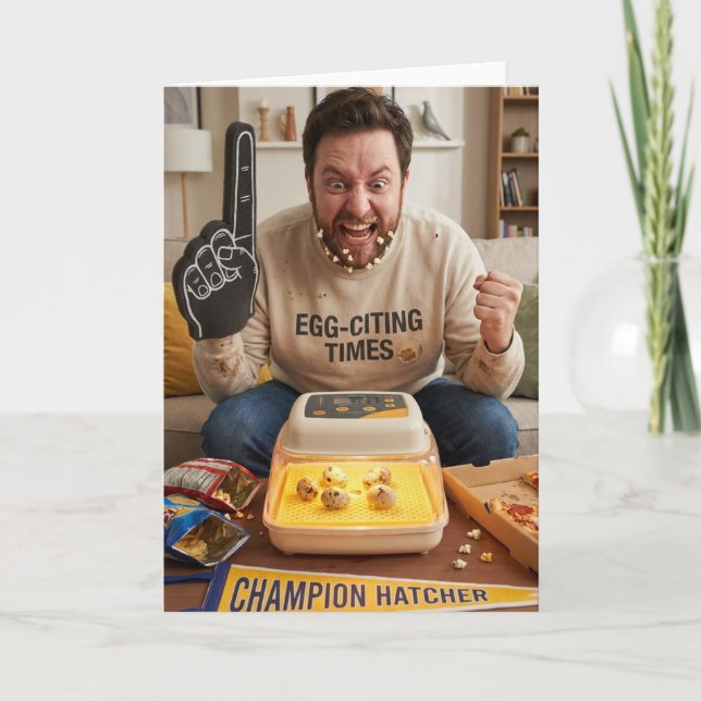 A Small Crack, A Big Celebration Karte (Vorderseite)