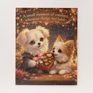 A Small Moment of Comfort – Valentine Jigsaw Puzzl