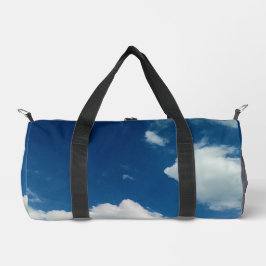 A softness to the clouds duffle bag