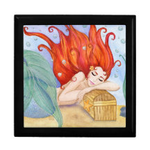 Boîte de Carré de conservation de Mermaid Dreams