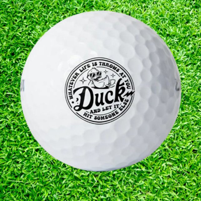 A Special Gift for Dad – Duck Golfball (A Special Gift for Dad – Celebrating His Love for Golf!)