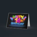 A SPECIAL TEENAGER ON **14th** BIRTHDAY CARD Karte<br><div class="desc">This card is so cute for that special TEEN GIRL OR BY  in your life on his or her ***14th BIRTHDAY!!! AND,  THANKS so much for stopping by one of my eight stores.</div>