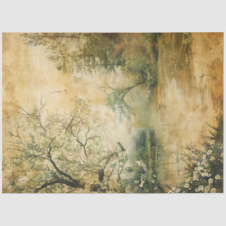 A Spring Ephemera Series Design #3 Seidenpapier