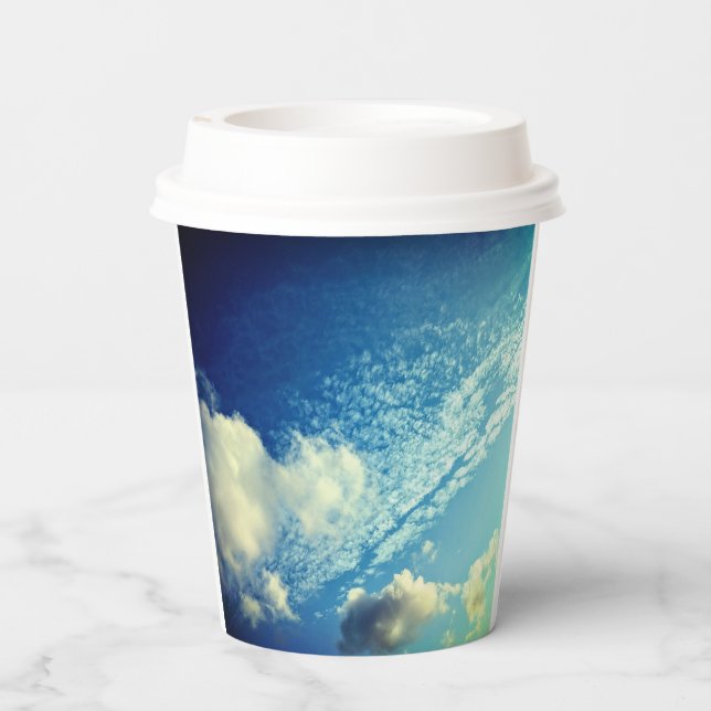 A sprinkling of clouds pappbecher (Rückseite)