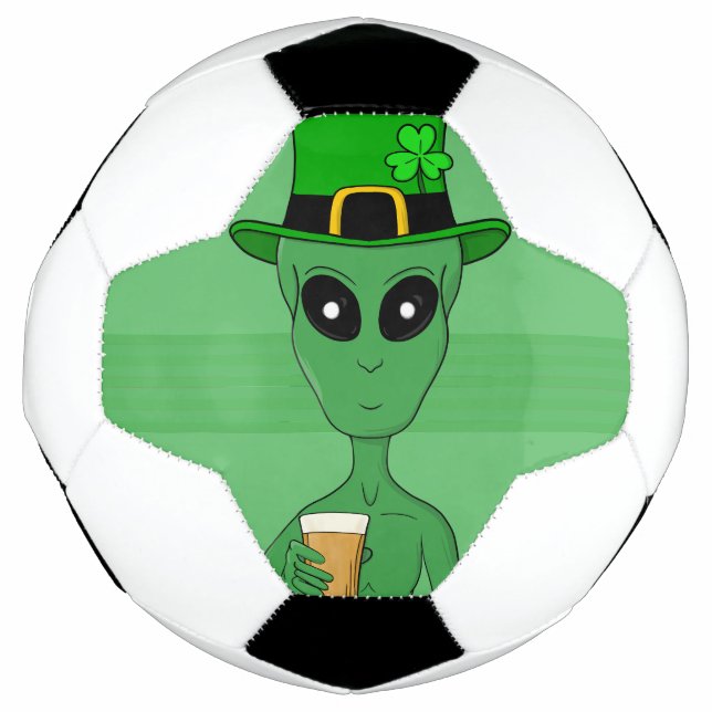 A St. Patrick's Alien Fußball (Vorderseite)
