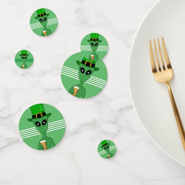 A St. Patrick's Alien Konfetti (Gruppe)