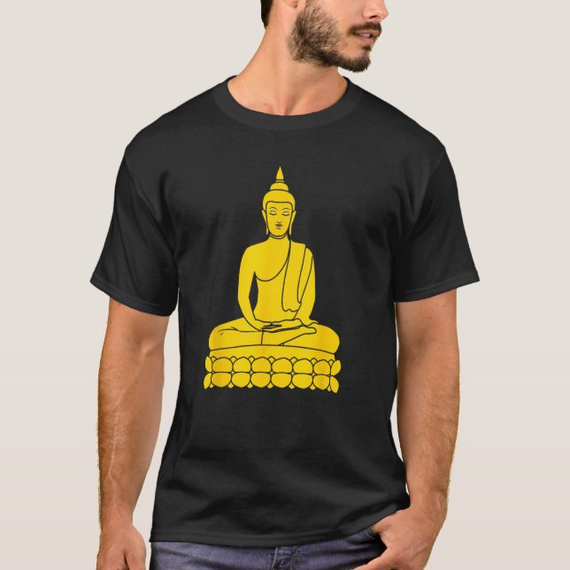 A statue of Buddha T-Shirt (Vorderseite)