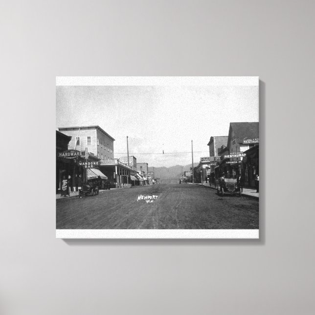 A Street Scene # 2 Leinwanddruck (Vorderseite)