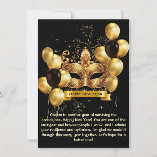 A STUNNING AND SOPHISTICATED NEW YEAR’S FEIERTAGSKARTE