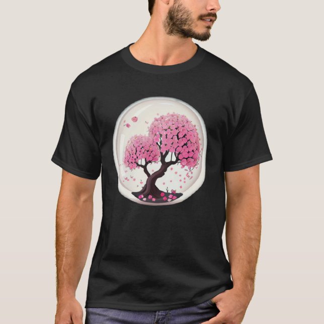 A Stunning and Symbolic Cherry Blossom T-Shirt (Vorderseite)