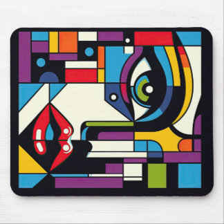 A Stylish Poster for the Modern Decor Mousepad