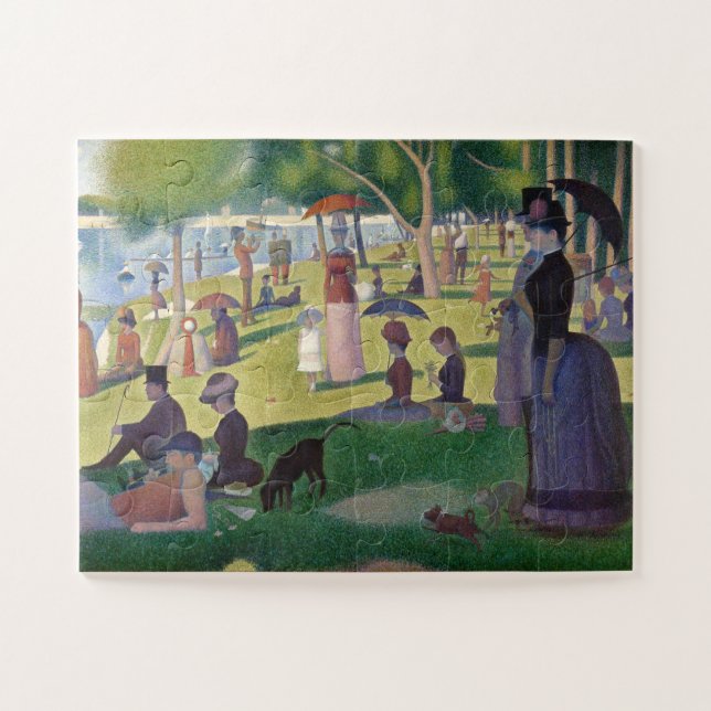A Sunday on La Grande Jatte Georges Seurat, 1884 (Horizontal)