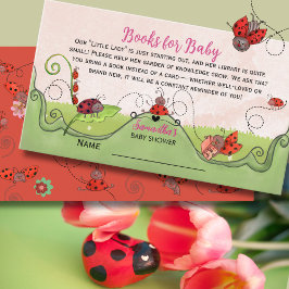 A Sweet Little Lady Ladybug  Books for Baby Begleitkarte