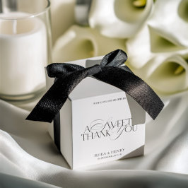 A Sweet Thank You Modern Wedding Favor Boxes Geschenkschachtel