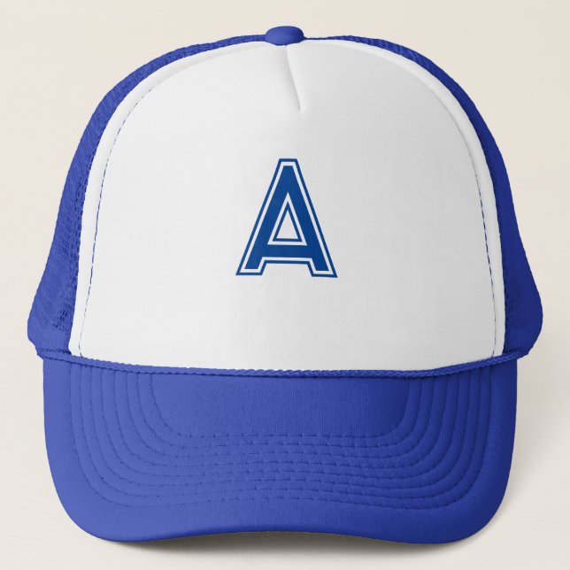 "A"-Symbol - Erstmaliges Monogramm-Logo Truckerkappe (Vorderseite)