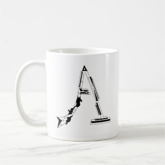 "A"-Tasse Kaffeetasse