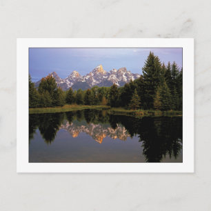 "A Teton Morning" Postkarte