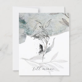 A thoughtfully designed sympathy card