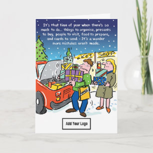 A Time for Mistakes. Company Christmas Card Feiertagskarte