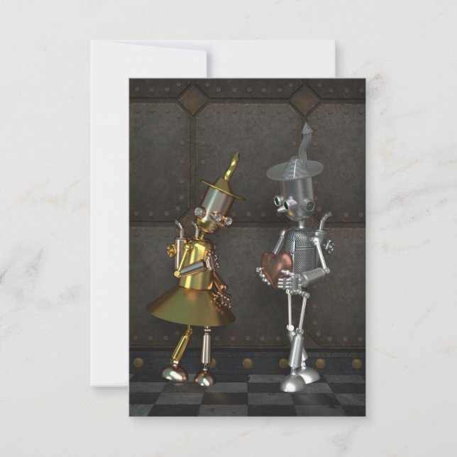 A tin Valentine Dankeskarte (Vorderseite)