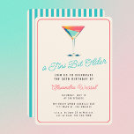 A Tini Bit Ältere Martini Thema Retro 30. Geburtst Einladung<br><div class="desc">Mit einer dreissig 30. Martini Geburtstagsparty? Diese lustige A Tini Bit Older Geburtstagsparty Einladung zeigt eine Retro-Stil Abbildung eines Martini und eine kühn farbige Palette. Dies ist eine vollständig anpassbare Einladungsvorlage.</div>