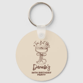 A Tini Bit Older Espresso Martini 30. Geburtstag Schlüsselanhänger